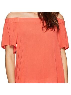 𝅺1. State Top Off the Shoulder "Poppy Petal" Small